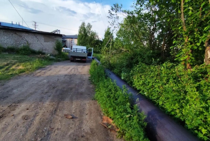 Завершен монтаж дымовой трубя для котельной в Пыщугском районе Костромской области-1